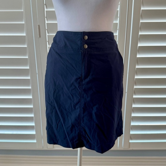 Royal Robbins Navy Mini Jammer II Skirt Size Large - Picture 3 of 13